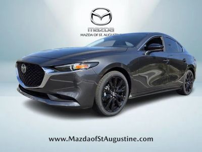 2026 Mazda Mazda3 3 2.5 S Select Sport Base in Gray — front three-quarter view