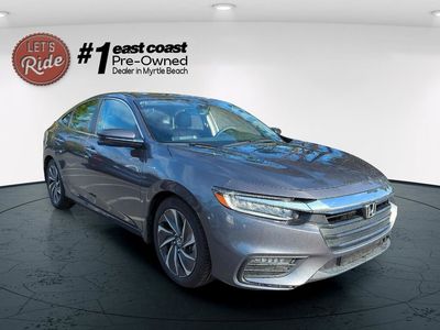 2019 Honda Insight — rear three-quarter view