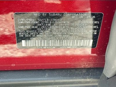 2026 Subaru Outback — photo 30 view