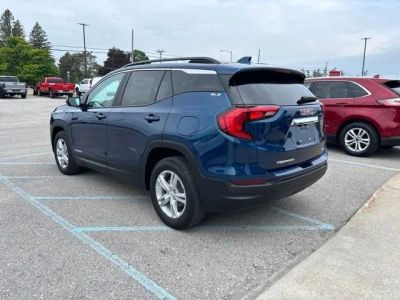 2021 GMC Terrain — rear three-quarter view