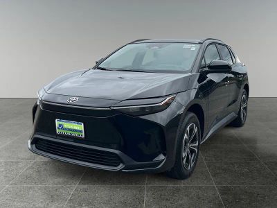 2025 Toyota bZ4X — rear three-quarter view