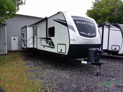 2026 Venture RV SportTrek — front three-quarter view