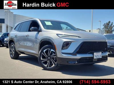 2026 Buick Enclave Sport Touring in Moonstone Gray Metallic — front three-quarter view