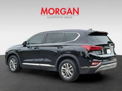 2019 Hyundai Santa Fe — rear three-quarter view