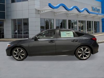 2026 Honda Civic Hatchback Hybrid — side profile view