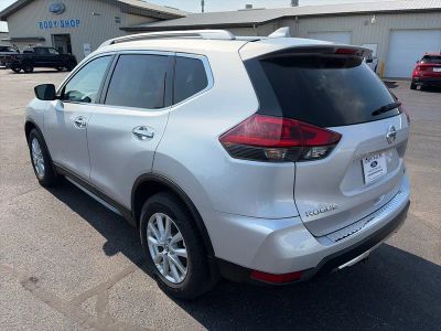 2018 Nissan Rogue — rear three-quarter view