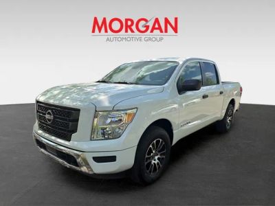 2024 Nissan Titan — rear three-quarter view