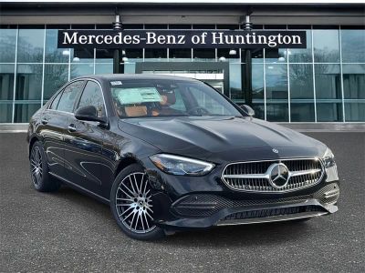 2026 Mercedes-Benz C-Class C 300 in Black — front three-quarter view
