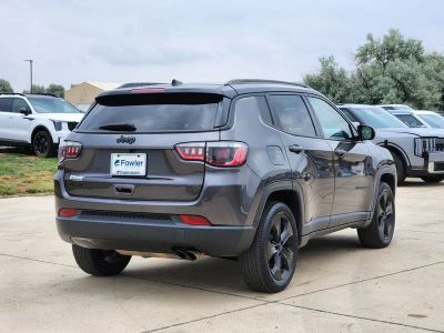 2021 Jeep Compass — rear three-quarter view