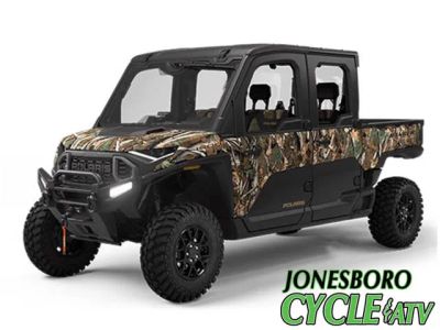 2025 Polaris® Ranger Crew XD 1500 NorthStar Ultimate Polaris Pursuit Camo — front three-quarter view