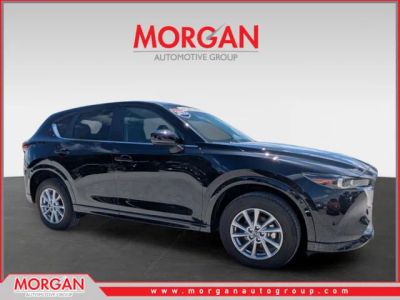 2025 Mazda CX-5 2.5 S Select Package in Jet Black Mica — front three-quarter view