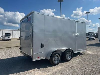 2023 PACE 14FT CARGO FLAT — rear three-quarter view