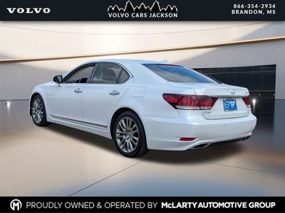 2016 Lexus LS — engine compartment view