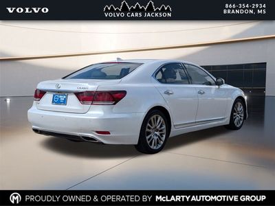 2016 Lexus LS — interior view