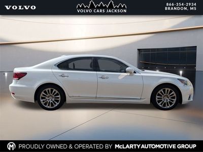 2016 Lexus LS — rear three-quarter view