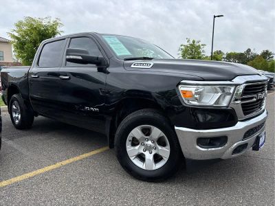 2020 RAM 1500 — rear three-quarter view