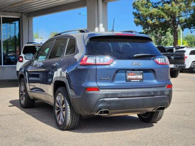 2021 Jeep Cherokee — rear three-quarter view