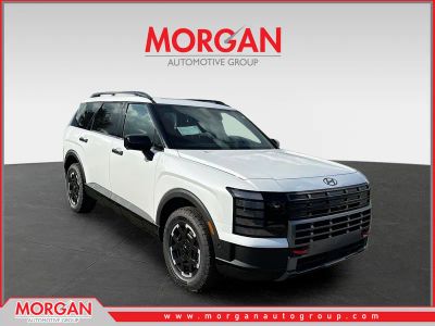 2026 Hyundai PALISADE XRT Pro in Creamy White Pearl — front three-quarter view