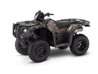 2025 Honda® FourTrax Foreman Rubicon 4x4 Automatic DCT EPS TrueTimber Atera Camo — front three-quarter view