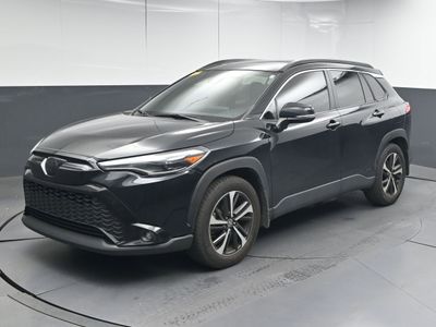 2026 2024 Toyota Corolla Cross Hybrid XSE SUV — rear three-quarter view