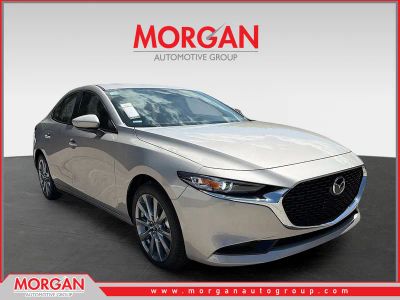 2026 Mazda Mazda3 3 2.5 S Preferred Base in Silver — front three-quarter view