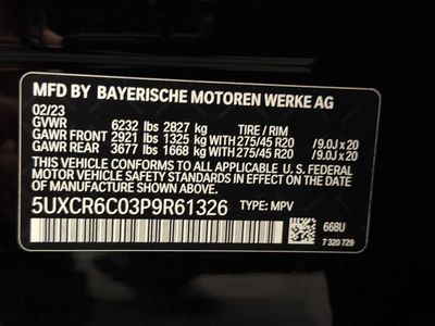2023 BMW X5 xDrive40i — photo 21 view