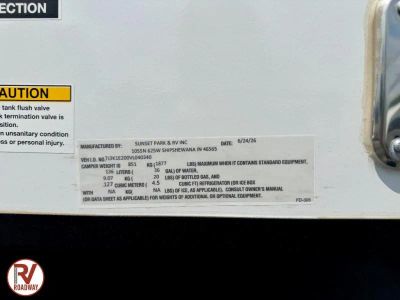 2027 Sun Trek 700 — engine compartment view