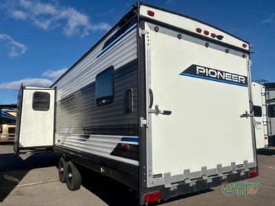 2023 Fleetwood RV Pioneer — rear three-quarter view