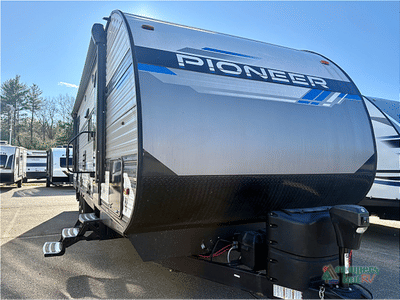 2023 Fleetwood RV Pioneer — front three-quarter view