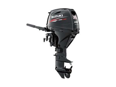 2023 Suzuki Marine DF25A EFI S Electric — front three-quarter view