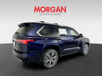 2024 Toyota Sequoia — rear three-quarter view