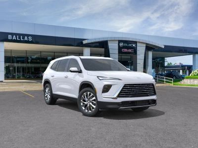 2026 Buick Enclave Preferred in Summit White — front three-quarter view