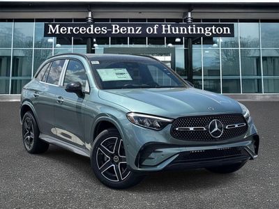 2026 Mercedes-Benz GLC 300 in Verde Silver Metallic — front three-quarter view