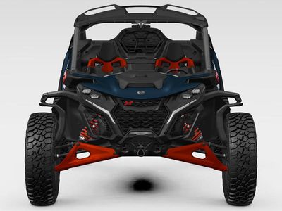 2026 Can-Am Maverick R X RS with Smart-Shox Dusty Navy - Photo 3