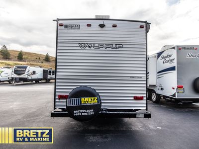 2021 Forest River RV Wolf Pup — engine compartment view