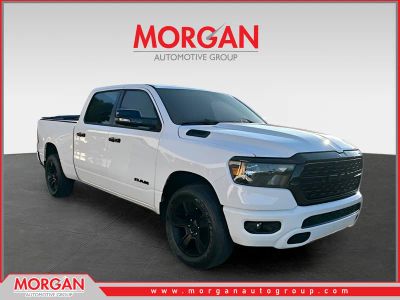 2023 Ram 1500 Big Horn/Lone Star in White — front three-quarter view