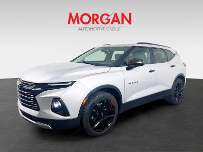2021 Chevrolet Blazer — rear three-quarter view