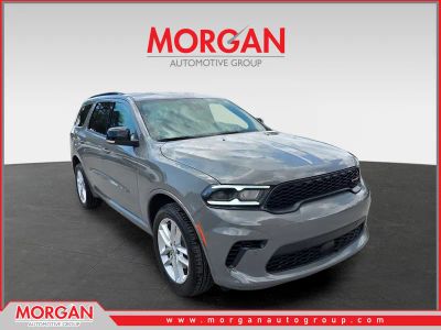2026 Dodge Durango GT Plus in Destroyer Gray Clearcoat — front three-quarter view
