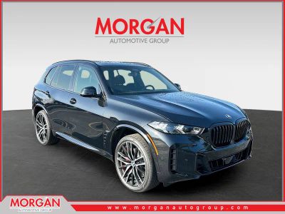2026 BMW X5 sDrive40i in Black — front three-quarter view