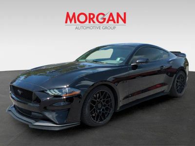 2022 Ford Mustang — rear three-quarter view