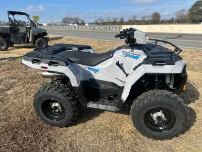 2026 Polaris Sportsman 570 in Ghost Gray — front three-quarter view