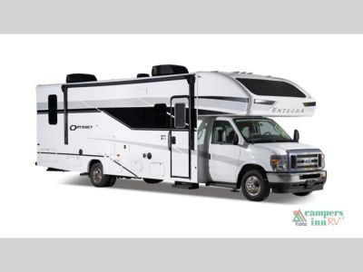 2027 Entegra Coach Odyssey — front three-quarter view