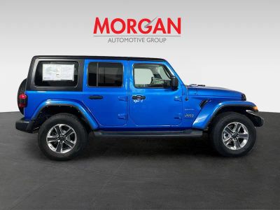 2022 Jeep Wrangler — side profile view