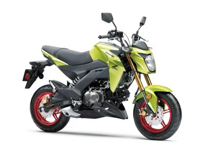 2026 Kawasaki Z125 PRO — front three-quarter view
