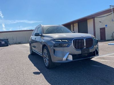 2024 BMW X7 xDrive40i in Skyscraper Gray Metallic — front three-quarter view