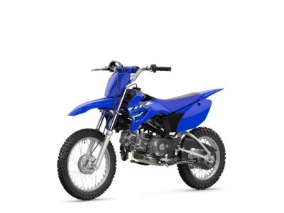 2026 Yamaha TT-R110E — front three-quarter view