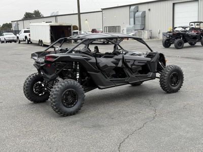 2026 Can-Am Maverick X3 Max X RS Turbo RR Triple Black_4.5 in — rear three-quarter view