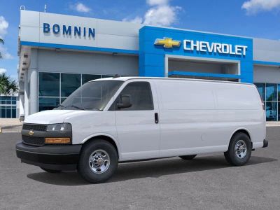 2025 Chevrolet Express Cargo — rear three-quarter view