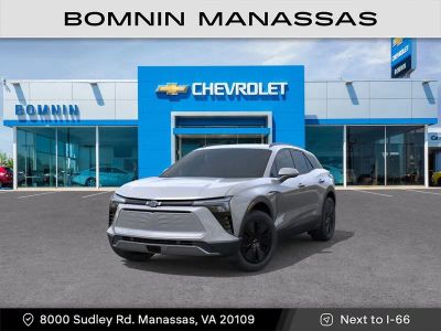2025 Chevrolet Blazer EV LT in Sterling Gray Metallic — front three-quarter view