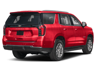 2026 Chevrolet Tahoe — rear three-quarter view